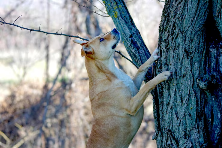 hanging tree dog